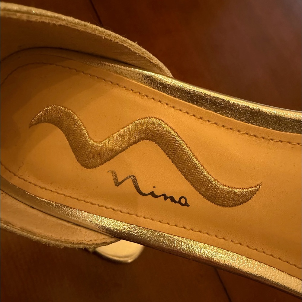 Nina Skylark Bling Sandal True Silver Size 9.5 - Picture 8 of 9